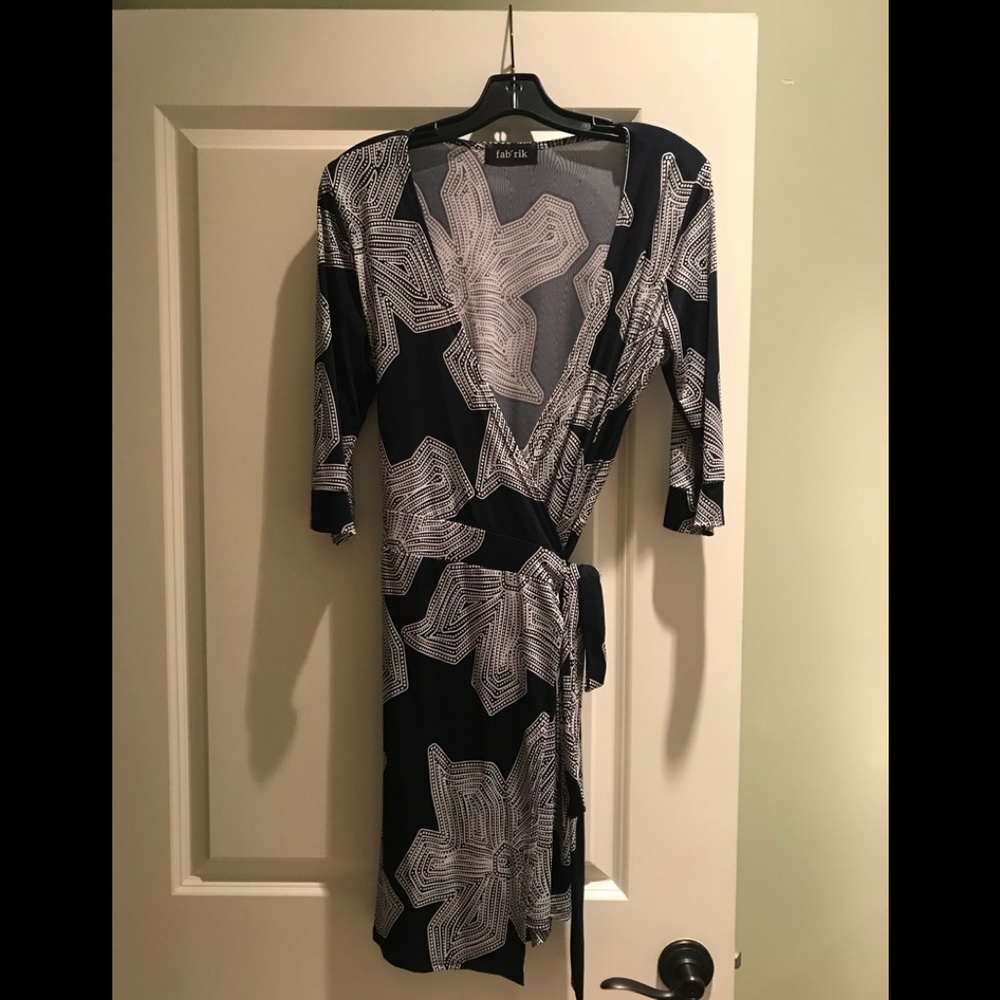Fabrik wrap dress